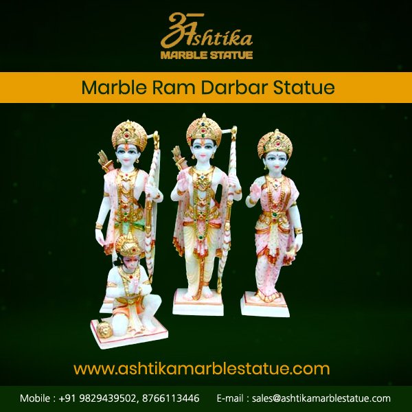 ashtikamarble's tweet photo. Ashtika marble statue fulfill your requirements. These statues are available in different sizes, shapes & patterns. Buy Ram darbar murties:- https://t.co/9WaWhwhoe5
#Hindutva #RamDarbar #GodStatues #IndianStatues #HinduGod #Temple #Prayer #Hinduism #Spirituality #Sculpture https://t.co/LlctNhQ9AK