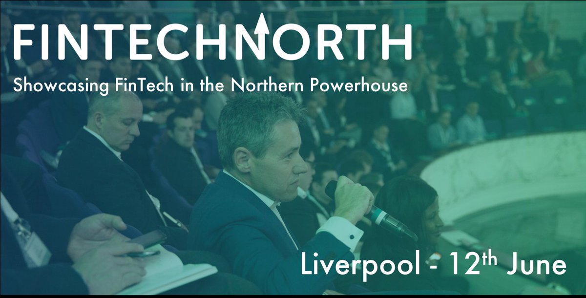 #FinTechNorth #Liverpool is 6 days away! Register below for a full day of insights and networking all things #FinTech #ArtificialIntelligence #Blockchain #NorthernPowerhouse #PayTech #Investment 
And if you're a #startup , let us know and you can go free!
buff.ly/2slHpDB