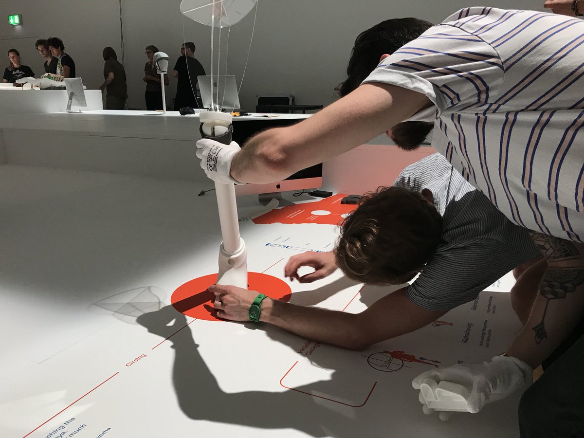 romanjurt's tweet photo. some last minute tweeks and the industrialdesign exhibit is ready for tomorrows vernissage @zhdk #diplomausstellung! yay! #ToniAreal https://t.co/OaBhMapRhW