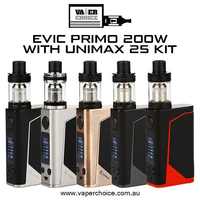 VaperChoice's tweet image. The eVic Primo 2.0 also comes with upgradeable firmware, as well as multiple fashionable features including the real-time clock, custom logo and preheat. 
Shop Now!
vaperchoice.com.au