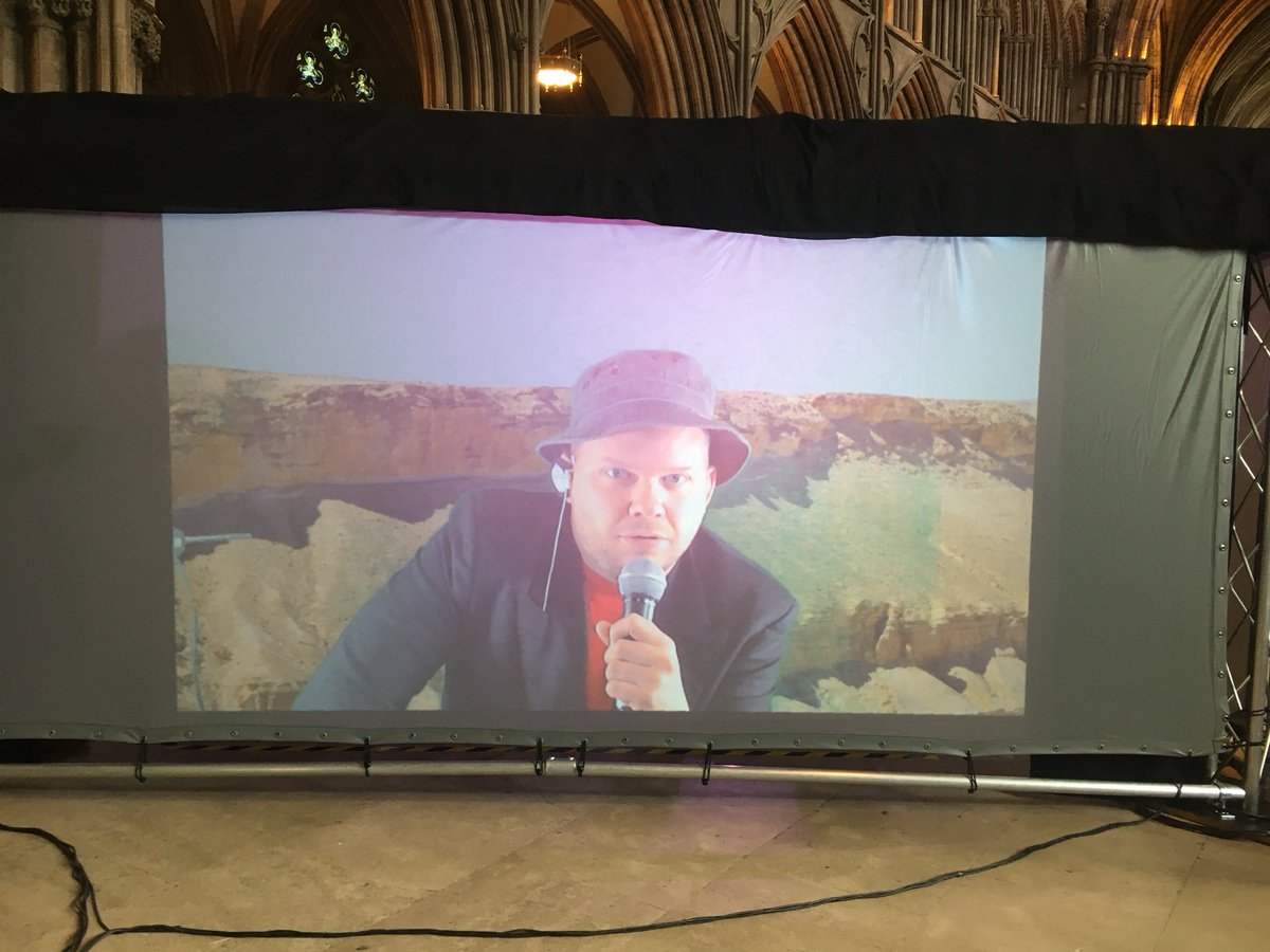 Loving today’s live stream with Farmer G at <a href="/yfcthecube/">Youth for Christ The Cube</a> today at Lichfield Cathedral