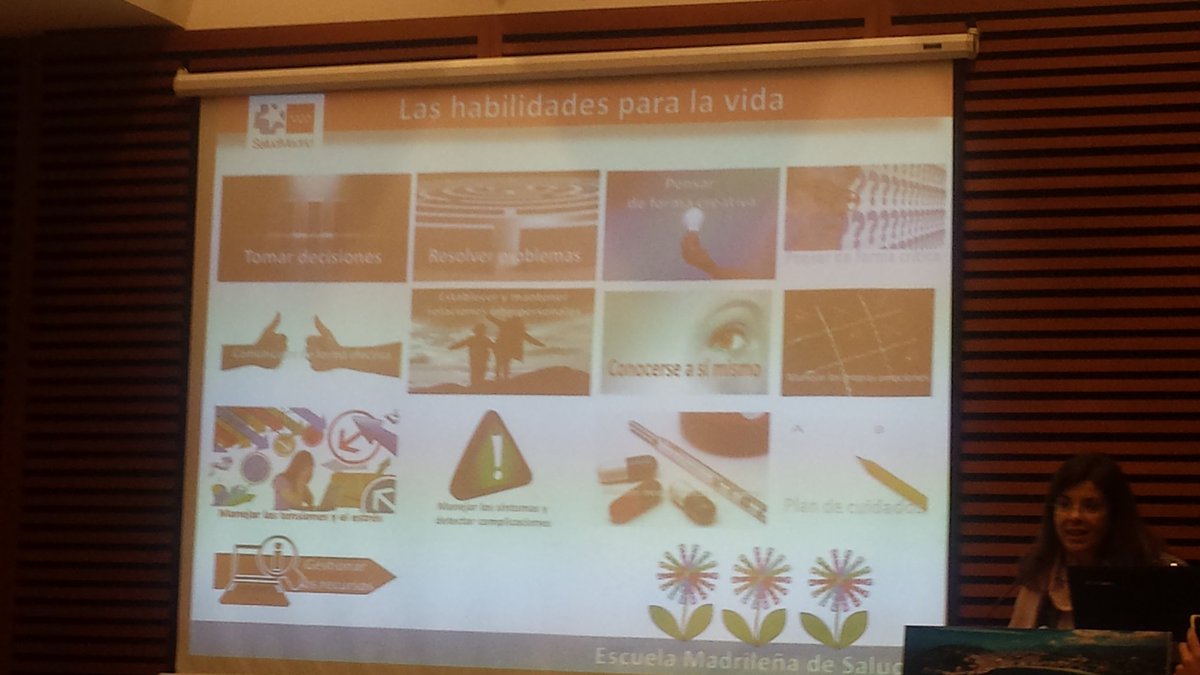 pacientactiuib's tweet photo. En #simposioescuelas con  @juanamateosrod @soriano_p @LluciaSancho reflexionamos y compartimos sb Claves en el Area de Motivación y participación en las #EscuelasDeSalud y  programas Pacientes Activos/Expertos #pacientactiuib La clave las Personas y las #habilidadesparalavida🔝😍 https://t.co/zEfWZFHyEH