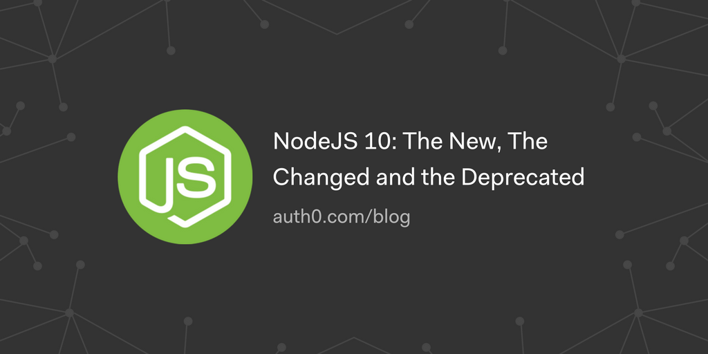 auth0's tweet photo. .@nodejs continues to grow and evolve into a solid, flexible and diverse platform for developers to deliver reliable, and scalable code π
Check out #NodeJS10 β https://t.co/bA5jwBCI92
#javascript #programming #nodejs π https://t.co/nqxxYNoowO