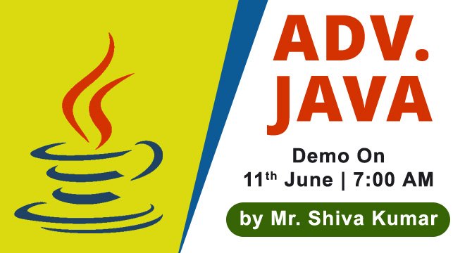 nareshitech's tweet image. #AdvancedJava Demo on 11th June at 7:00 AM - NareshIT
Course Content: nareshit.in/advanced-java-…
#advancedjavacourse #advancedjavatrainingclasses #advancedjavatraininginstitute #advanceedjavatraininginstituteinhyderaabd #advancedjavatraininginhyderabad