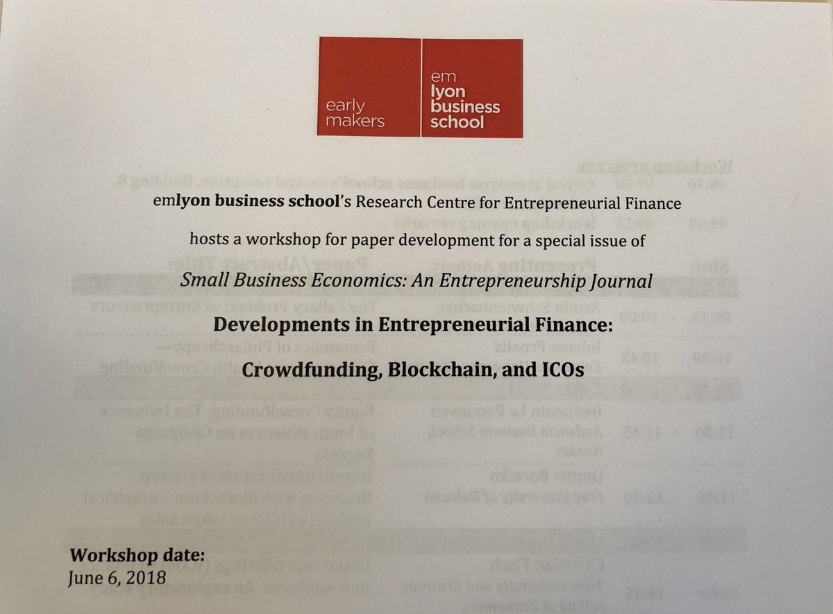 ASannajust's tweet photo. #CFBlockchainICO#EMLyon https://t.co/fYFA8gIv4y