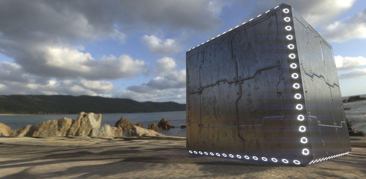 AdaptiveGame's tweet photo. Another game element. I think this cube will find its place 😃👍

#Technosphere #AdaptiveGame #IndieGameDev #Game #Gamers #UnrealEngine #UE4 #SubstancePainter #screenshotbot #screenshot #public #Casual https://t.co/j7JS6CAxcU