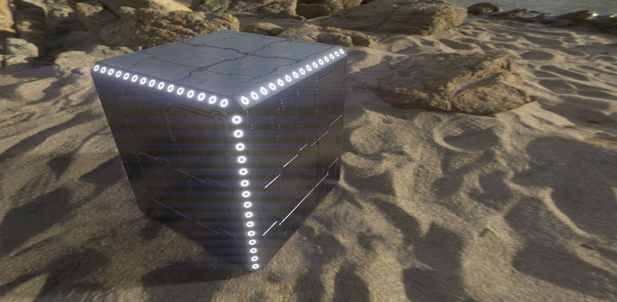 AdaptiveGame's tweet photo. Another game element. I think this cube will find its place 😃👍

#Technosphere #AdaptiveGame #IndieGameDev #Game #Gamers #UnrealEngine #UE4 #SubstancePainter #screenshotbot #screenshot #public #Casual https://t.co/j7JS6CAxcU