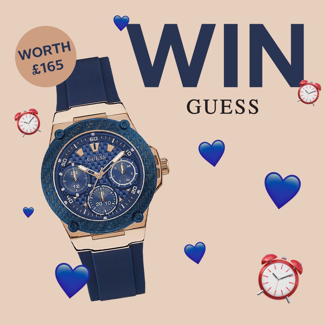 FreemansOnline's tweet photo. What time is it? ⌚️ It’s #FridayFreebie time! 🎉
 
For the chance to #WIN this gorgeous Guess watch, worth £165, simply #RT, #FOLLOW and tell us your favourite time of day and why?
 
T&amp;Cs: https://t.co/PpWVy0H65l https://t.co/j3pUO3qvNt