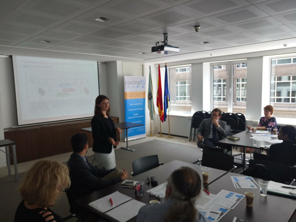 twIngo84's tweet photo. Time to wrap up the #coolingEU event. Thanks for the great discussion about #sustainablecooling Great to see the big interest. Time to move forward #EUSEW18 @EuroheatPower @EPEESecretariat @DanfossCool @helloheatpumps @SE4All @SolarHeat_EU @EGEC_geothermal @ECTPSecretariat https://t.co/Jhm7eEMTZI