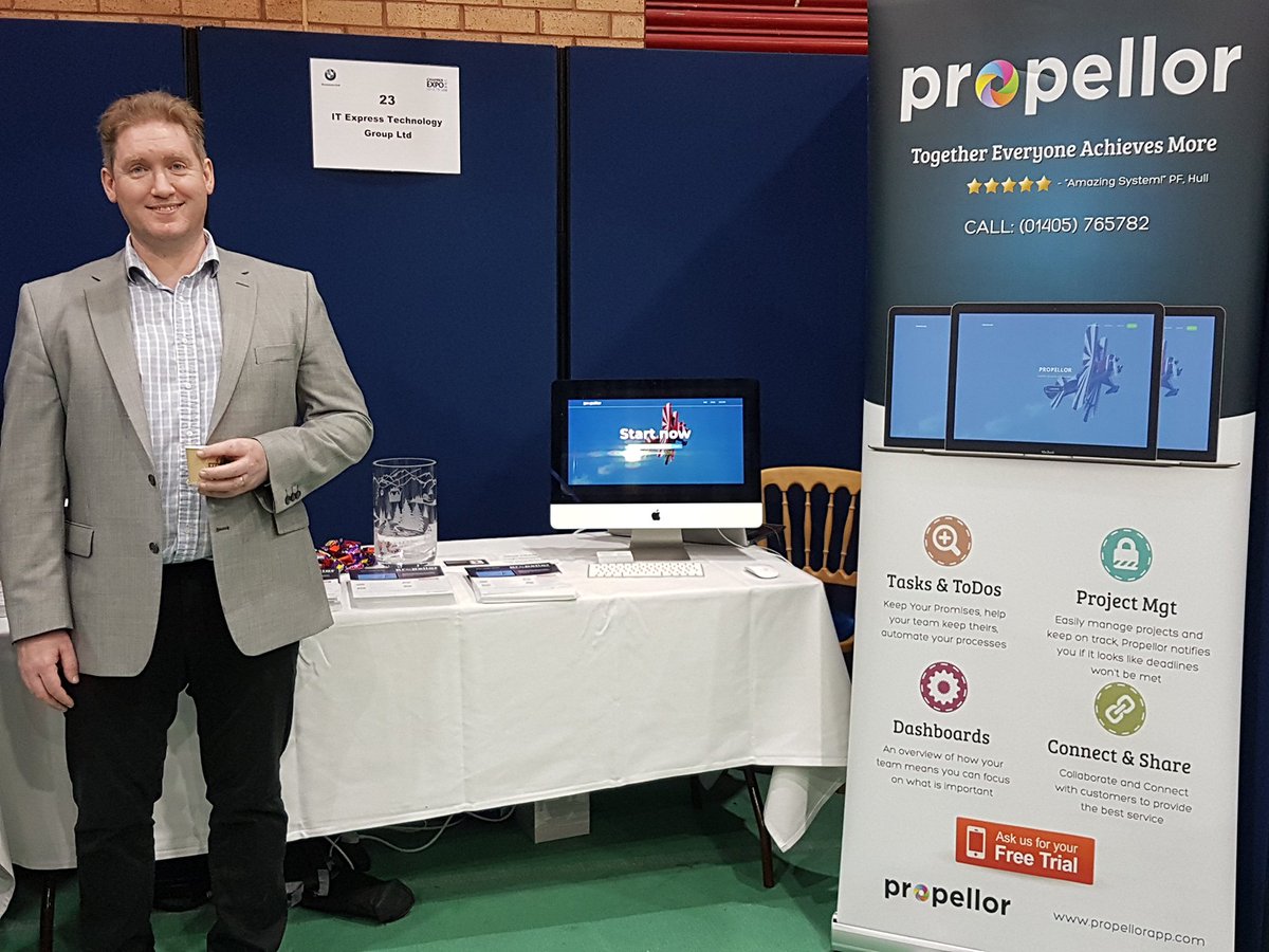 ITexpress's tweet image. Come and see us today at the Chamber Expo 2018 at Costello Stadium, Hull