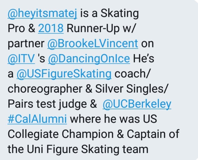 s1briggs's tweet photo. @heyitsmatej runner up on @ITV @dancingonice with @BrookeLVincent Will join us at @dundeeice for this year's ICE camp. @NatashaaMckay @karlyRobertson @KatieP321 @danni_harrisonx @anastasiavlaw @conor_stakelum https://t.co/udTxaL4kl2