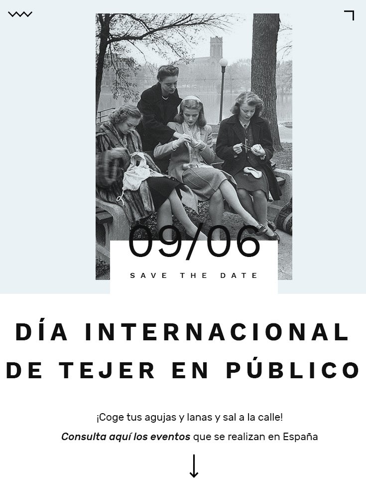 Bycousinas's tweet photo. ¡Prepara tus agujas e hilos! Celebra el Día Internacional de Tejer en Público 2018. #knitting #tejer #crochet #condosagujas #wwkpipd #lanas https://t.co/WirF9JtYKi https://t.co/Is5OVtjtUn