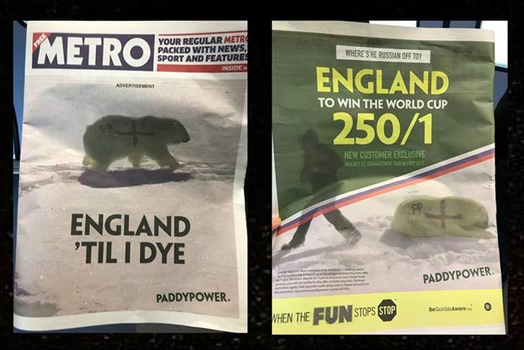TovComedy's tweet photo. So @paddypower 's latest advert is dreadful in every way it could possibly be dreadful. 
Its amazing that they have an apt criticism of their own ad printed underneath "when the fun stops, stops" . . . couldn't agree more. 
Not edgy. 
Not funny. 
Not clever. https://t.co/hDITrAU0zZ