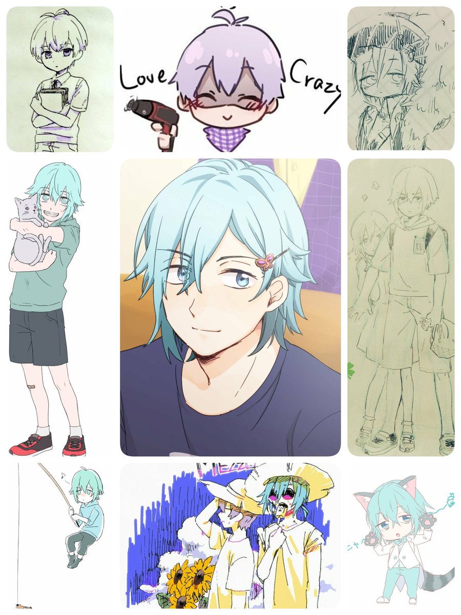 hacya_'s tweet photo. 自己紹介がてらに絵をまとめました
よろしくお願いします😉 https://t.co/byD4yIujH7