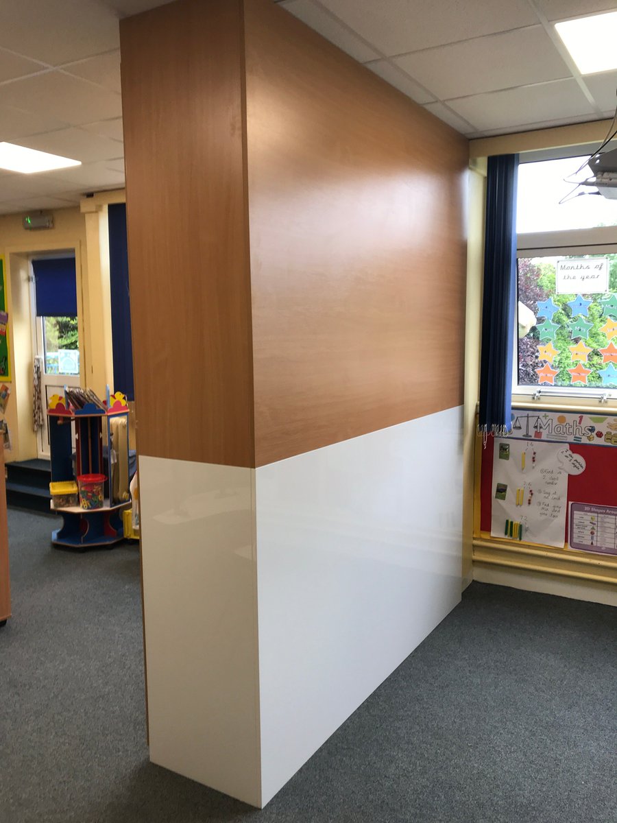TopClassDesigns's tweet photo. Some tall storage cupboards fitted into @croylandprimary in wellingborough, with a bespoke whiteboard back for the children to draw on.#storage #schools #education #furniture #teachers #bespoke #cupboards https://t.co/o1qc0m56kq