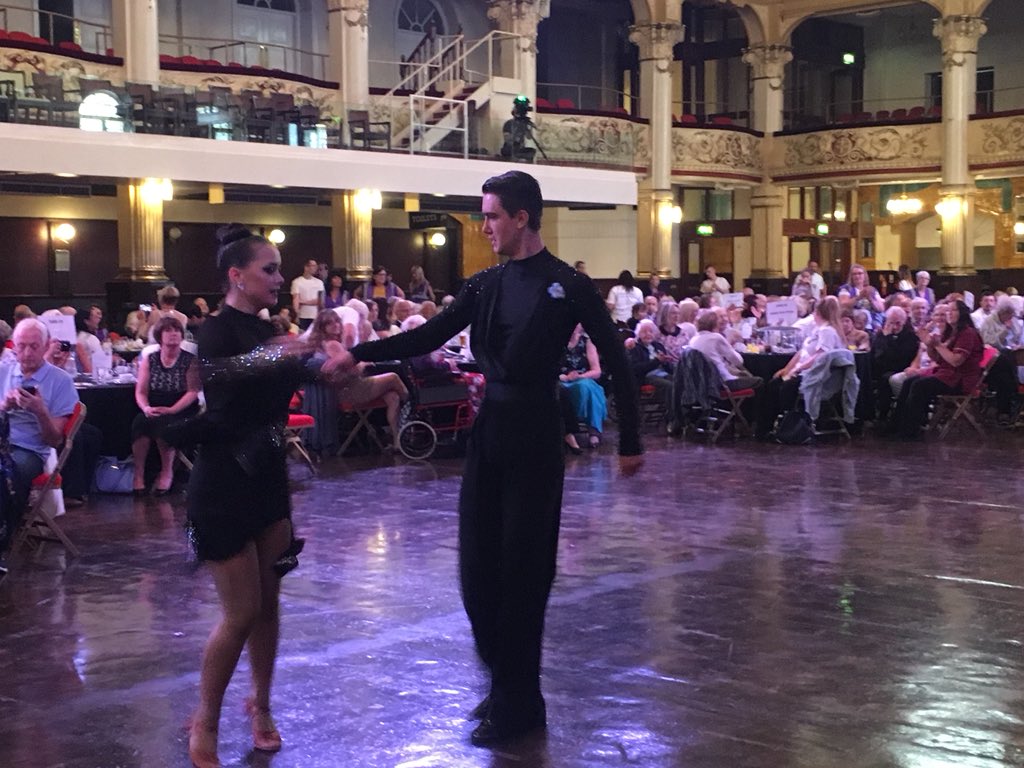 PublicHealthBpl's tweet photo. Dancing with Dementia is all about raising awareness of dementia. We are being treated to a show dance by Ashleigh and Will. #DwD2018 @BpoolCouncil @Chrisandlexie https://t.co/UcYM0df9pw