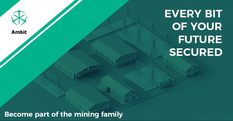 Due to the bulk buying efficiencies, extremely low electricity cost (0.05 USD) and the hard-earned experience over time, #Ambit #Mining can ensure that it can provide advantages over other types of #mining operations and services. Find out more about us ambitmining.io