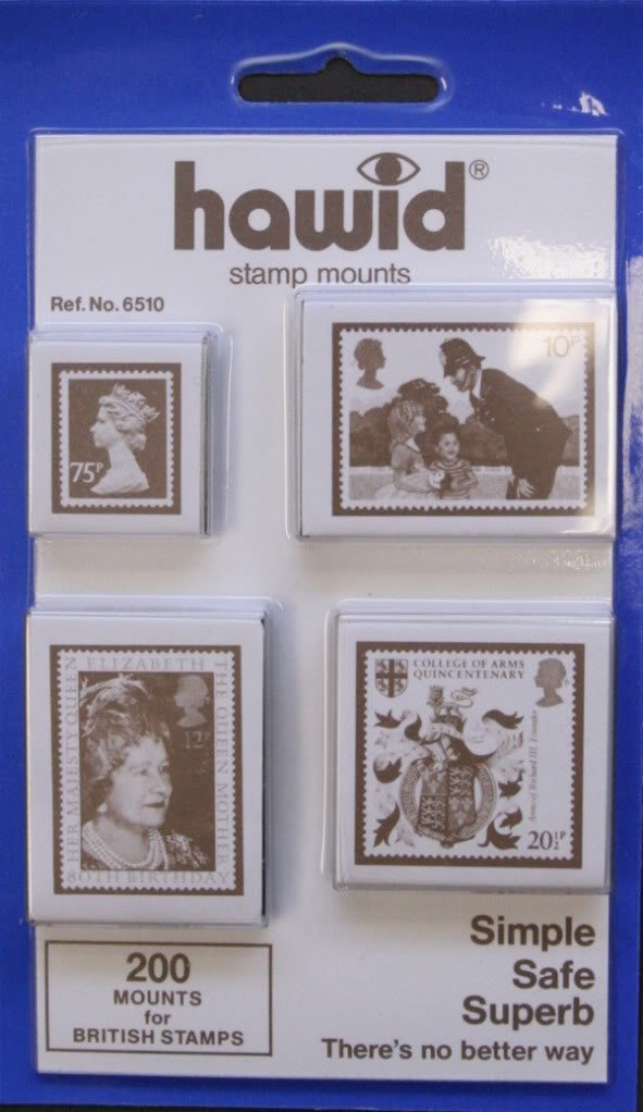 ShowSalisbury's tweet photo. All your hawid stamp mount requirements in once place.
Millions of collectors throughout the world have used Hawid mounts for the safe keeping of their valuable stamps. Hawid mounts are made from pure polystyrene without harmful additives like softeners. https://t.co/KdUpTt8IZp https://t.co/7XsdTW8RW2