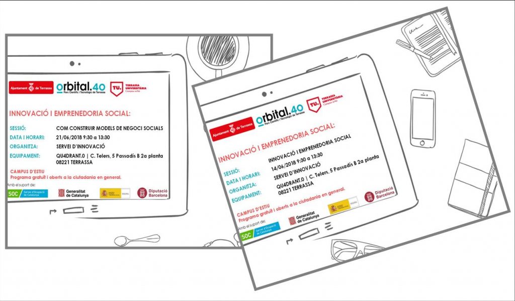 Campus d’Estiu 2018 TU: Innovació i emprenedoria social dlvr.it/QWMZcJ