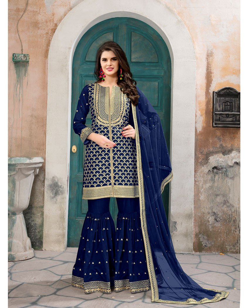 sharara suit designs 2018