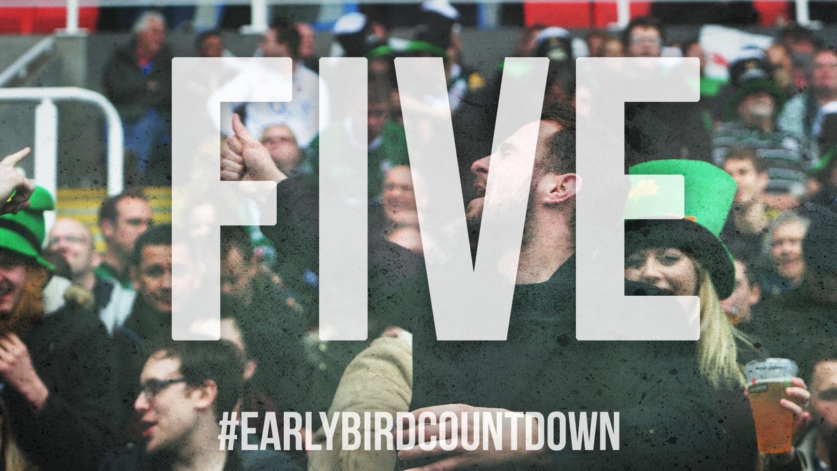 londonirish's tweet photo. 🎟 There are 5️⃣ days left to buy a Season Ticket at the early bird rate #EarlyBirdCountdown

Find out more 👉 https://t.co/UZvcEogrA3

💻 https://t.co/fGKtRJNY10
☎️ 0118 968 1016 https://t.co/JFWYJslzR4