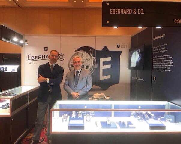 eberhard1887's tweet photo. Eberhard &amp; Co. at CoutureTime 2018. Some pics from Las Vegas. #eberhard_co #eberhard #swiss #watches since 1887 #couturetime2018 #couturetime #lasvegas https://t.co/SKY8Fjuj79