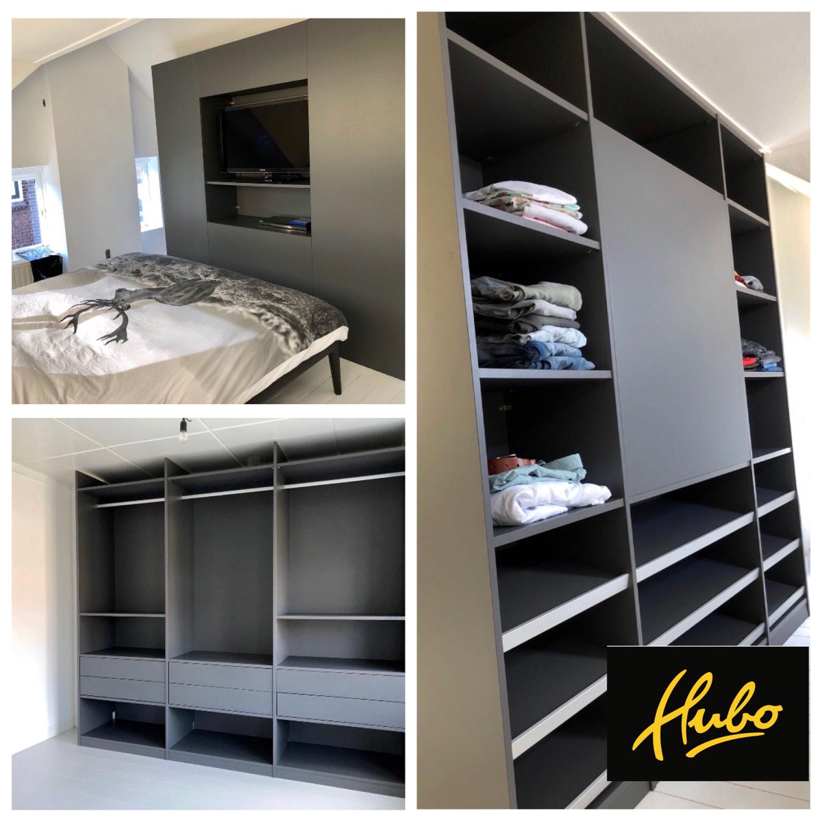 Raffitokasten's tweet photo. Een prachtige Raffito roomdivider en kast op maat gemonteerd door het  montageteam van Hubo Losser. #HUBOHELPT https://t.co/FwaTJRJsPG