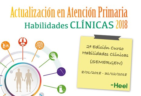 HeelSpain's tweet photo. Estamos en el hemisferio del #CursoOnline SEMERGEN "#HabilidadesClínicas 2018" para #MédicosAP y #MédicosDeFamilia activo hasta 31/12/2018 (26 temas y 11,7 créditos) 📚 ¡Aún estás a tiempo!  Solicita tu código gratuito a ✍️marketing@heel.es  Inscripción: https://t.co/K4G2w6oSOq https://t.co/zseYoKyoG2
