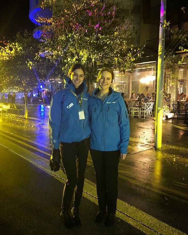 VIPeople_AUS's tweet photo. It takes a lot more than a little rain to wipe the smile off our team's faces! Amazing job by the #VIPeople team shining bright for another night of Vivid @barangaroosydney! ✨✨✨ #smiles #customerservice #vivid #venuespecialists https://t.co/LEKx7lnrch https://t.co/YfusNIToQ4