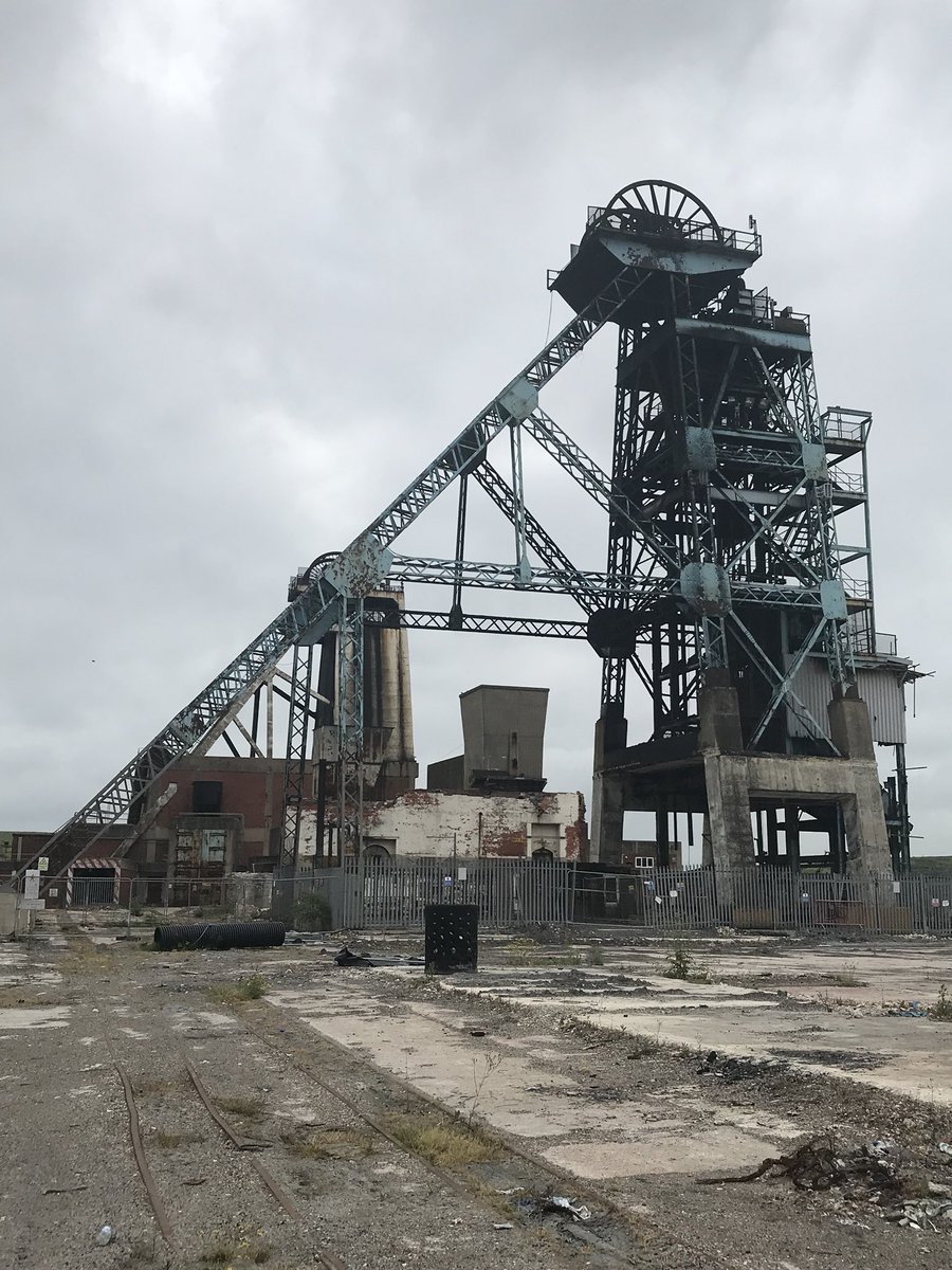 LisaPinney's tweet photo. Visited #HatfieldColliery today to inspect shafts filled when the site shut, see the wider site and hear the history of the mine. @CoalAuthority work with @MyDoncaster and other partners to manage the legacy of the site https://t.co/0lsKPlFHfg