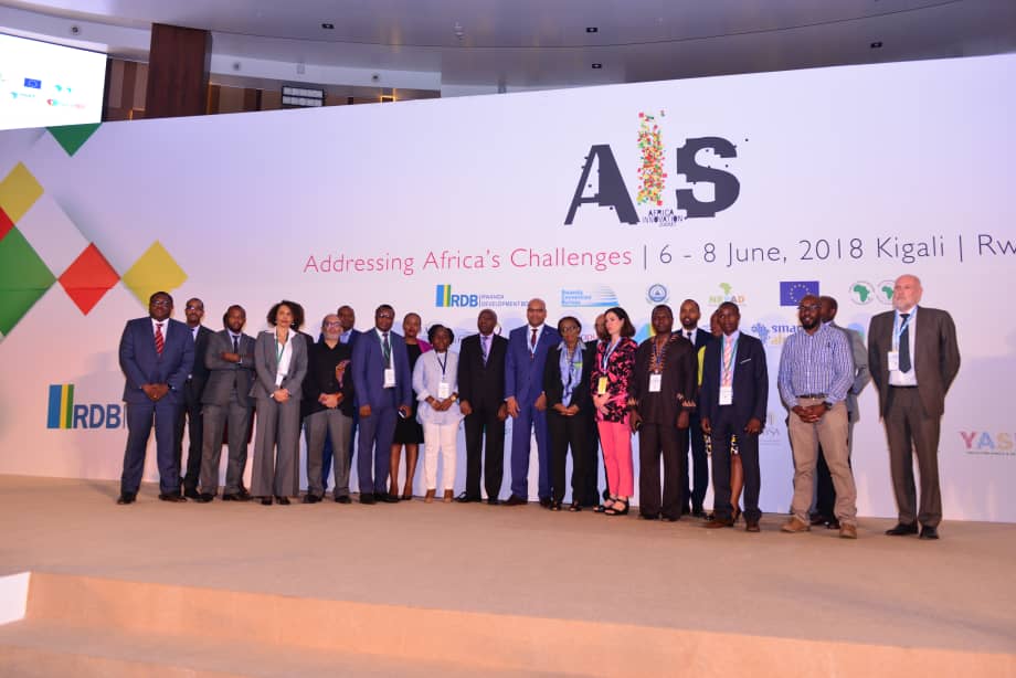 One of the key elements of African development is to catalyze innovation spirit in #Africa by supporting and promoting young innovators in different sectors such as Agriculture, ICT, Energy, Education, etc and to link them with available opportunities for coaching. #AIS2018