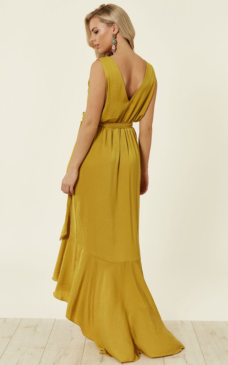 silkfred yellow dress
