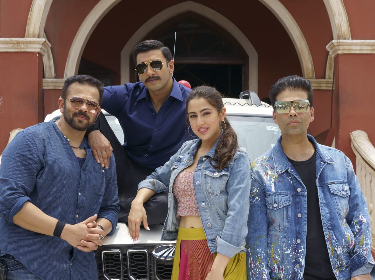 The #Simmba journey begins with a ROAR!
@RanveerOfficial #SaraAliKhan @karanjohar @RelianceEnt @DharmaMovies @Rohitshettypicturez