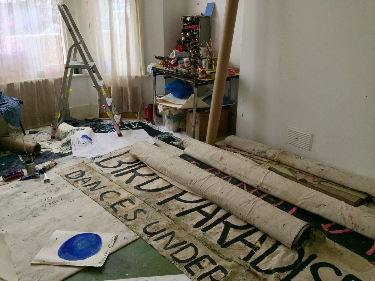 cvansoutheast's tweet photo. Read our Platform Alumni Artist Focus with Sophie Barber. 
Sophie won the Platform Graduate Award 2017 and has an exhibition of new work coming up in July.
#PlatformAlumni @dlwp @Sophiebarber666 #emergingartists
Images from Sophie's studio.
 https://t.co/7gQqIM9GGW https://t.co/p6MJo8Tfl5