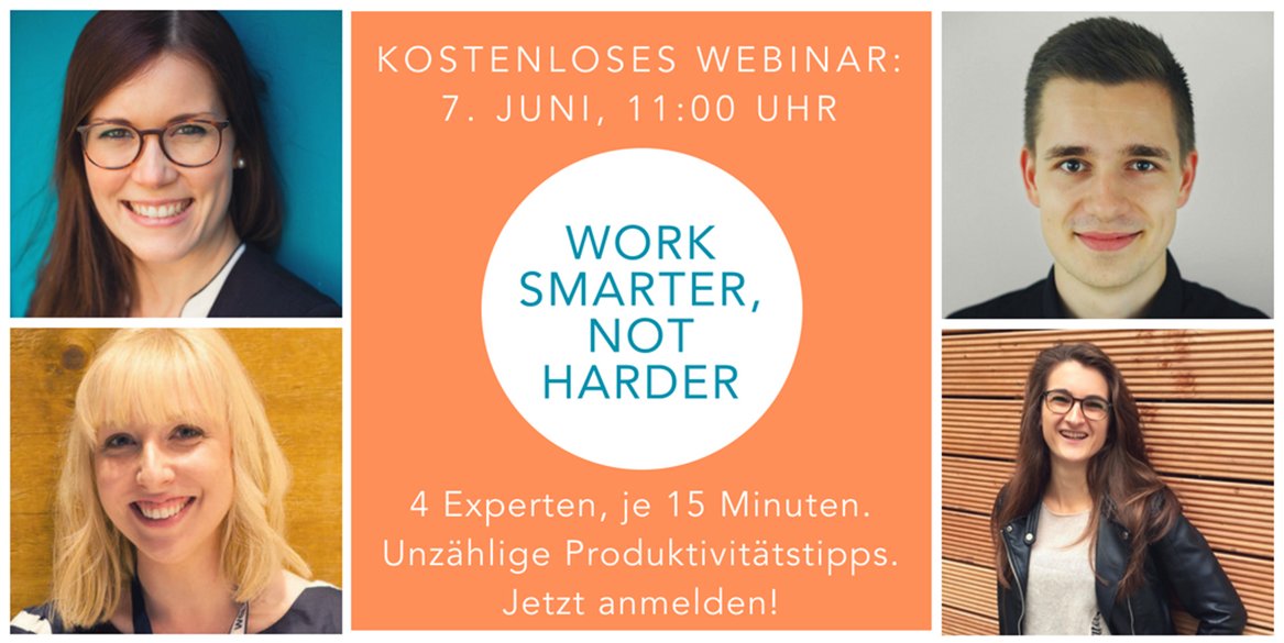 webinarjule's tweet photo. #worksmarternotharder Morgen dabei sein, um in 60 knackigen Minuten eure #produktivität auf ein neues Level zu heben 💪🏼👩‍💻🔥 https://t.co/VTkCweDLvb @GoToMeeting @HubSpotDACH https://t.co/USQiIV5H7b