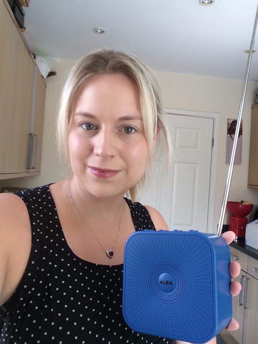 LikeRadioWorld's tweet photo. Congratulations to Amy who won a brand new DAB with Like Radio #LikeRadio #WednesdayMotivation https://t.co/Fom2CpBmqQ