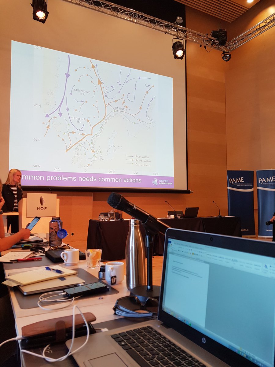 hronnjor's tweet photo. @PAMESecretariat workshop on Arctic marine litter, very interesting @osparcomm presentation on monitoring #Arctic #Marine #Litter @MatisIceland https://t.co/0kvQETySm4