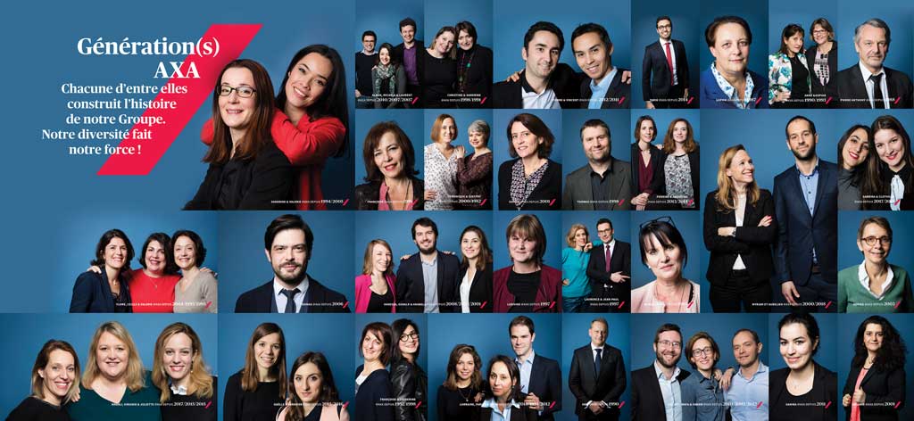AXAFrance's tweet photo. "La diversité de nos collaborateurs et de leurs talents, c’est un véritable levier d’innovation et d’efficacité. En ça réside notre force !" @Jacques2Peretti  #GenerationsAXA https://t.co/WKCc5tvTbz