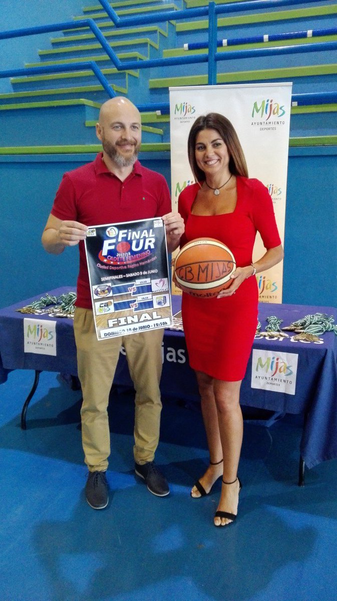 Final 4 Cadete Fem Copa Oro. Semis sábado 9 a 17.30 (Serainant CB Torcal vs Victoria Maristas) y 19.30 (Athletes USA <a href="/CB_Mijas/">ClubBaloncestoMijas</a> vs ACD Gamarra). Final domingo 12.30. Pabellón Ciudad Deportiva "Regino Hernández Martín". Os esperamos para que animéis a las fantásticas cadetes