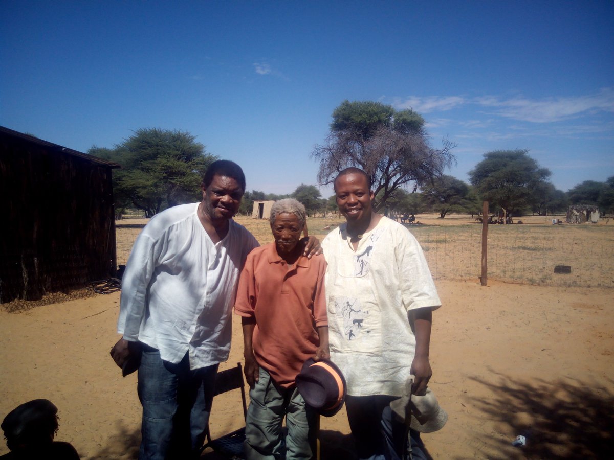 thamiprusent's tweet photo. @Jay_Naidoo I don't mean this lightly but fetching !Gubi from Gobabis with Bra @PopsMohamed was one of the greatest experiences of my life. What a privilege it was to sit at his feet for a couple of days. I'd like to thank you and your family for how you have served this great man. https://t.co/DbfQuFTert
