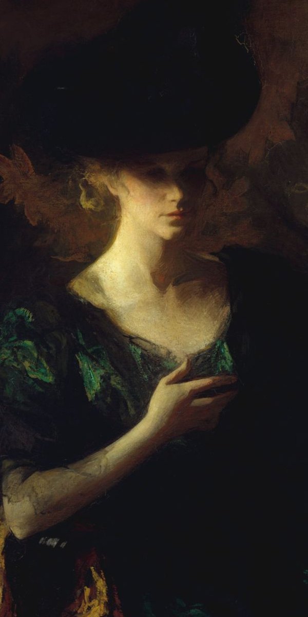 Dayafter2012's tweet photo. "Ogni donna è una ragazza che è cresciuta. 
Da adulta, ogni donna sa, che essere ragazza è un modo di sentirsi, e lo manifesta a chi merita il suo amore"
🖊️ P.R. 

Frank Weston Benson 🇺🇸
'Portrait of a Lady'
(particolare) 
#DayAfterART🎨📚🎻
#VENEZIA 
#NAPOLI
#Arte #Art https://t.co/u3Y3t8WBN9