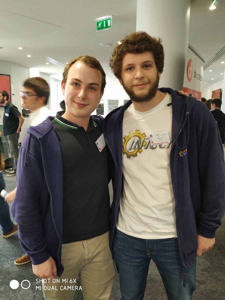 OpenTheGateFr's tweet photo. Pour rencontrer la Team #Intech #TechTheTown, allez son stand #GATEChallenge2018 #TélécomSudParis 🤖 https://t.co/LUeKQTKTC7