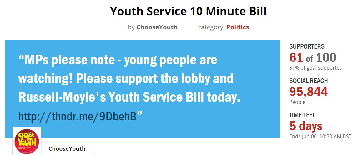#youthworkbill #youthworkmatters #youngpeoplematter #youthworkworks
@ChooseYouth @iyw_tweets