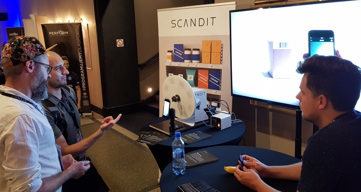 Scandit's tweet image. Learn how to “make things speak with ARKit and ARCore” with Scandit’s @lucatorella and @lomumol today at 16:30. bit.ly/2LZk9Dp  #mceconf #redefiningtech