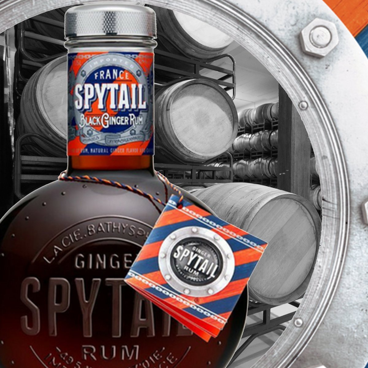 SpytailRumSA's tweet photo. The flavour comes from ageing the rum in barrels with fresh ginger and spices.
.
.
.
#SpytailRum #RumSpytail #VoyageExtraordinaire
#BlackGingerTail
#Rumbunctious
#WhaleHelloSpytail
#SpytailTALE https://t.co/HBu4tox2BW