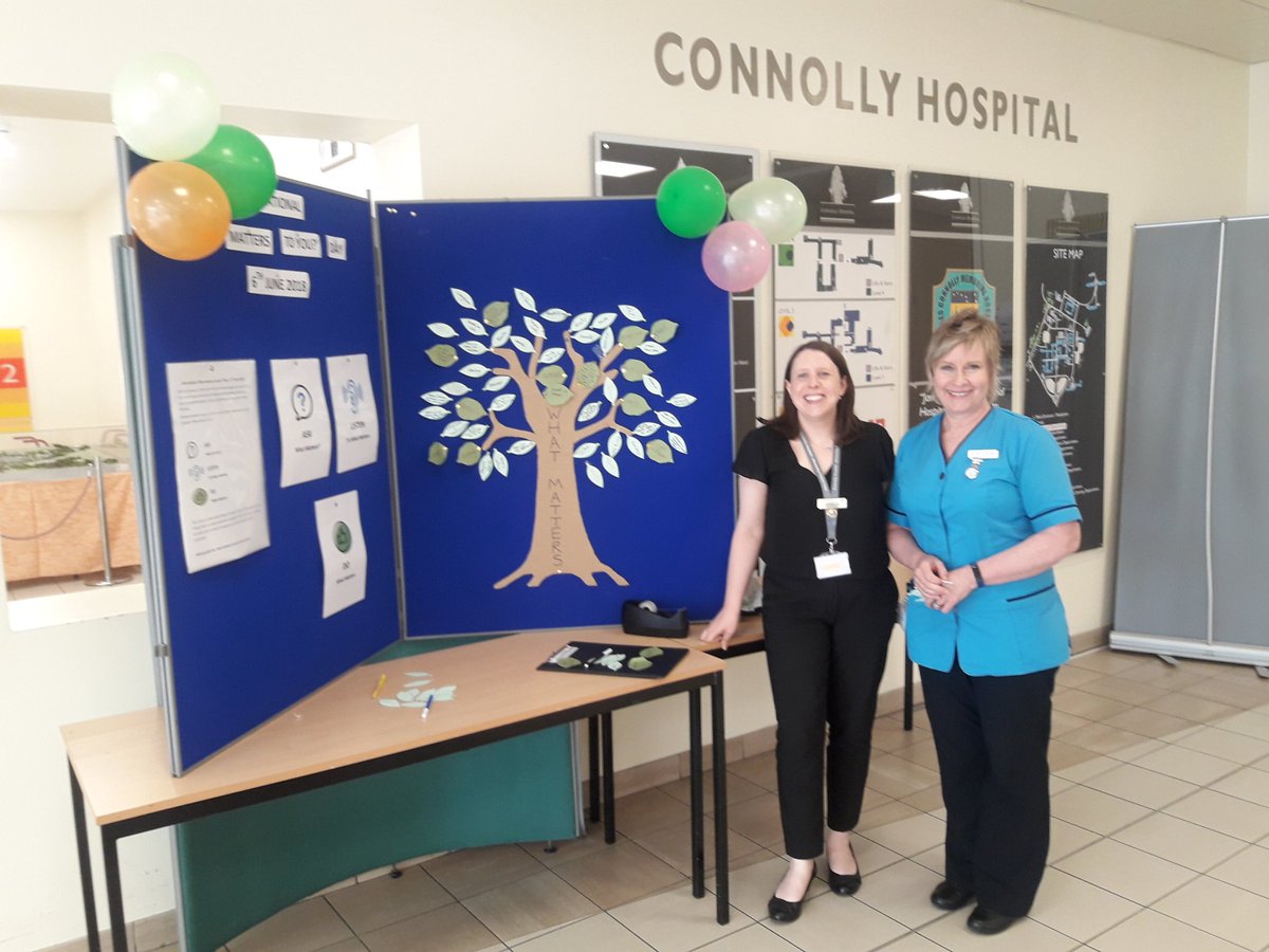 dpchb1's tweet photo. @brackendanielle and Adele McDermott listening to what matters to patients in Connolly Hospital today #WMTY18 https://t.co/Myn1vGmOQ2