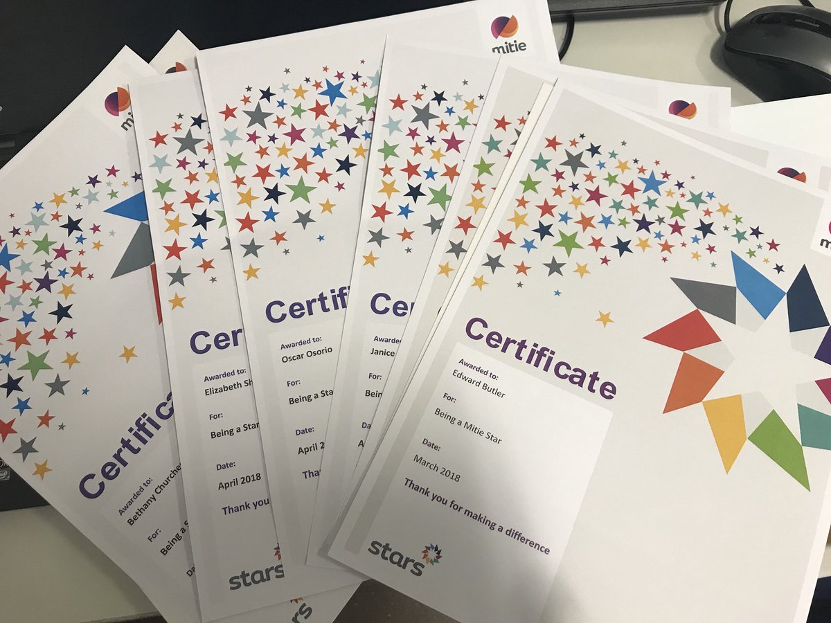 AndraRosu_'s tweet photo. Elizabeth, Oscar, Janice, Adenike, Bethany, Eddie - well deserved Mitie Star! 🎖 We are proud having you in NWR team! @DSwiftFOH @oliver_dear67 https://t.co/mniyOYcbXB
