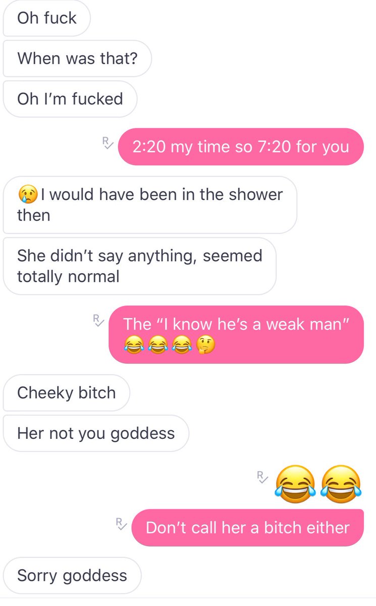 Goddess_daniX's tweet photo. 😂😂 “I know he’s a weak man” 
#findom #femdom https://t.co/af2CotBwYa
