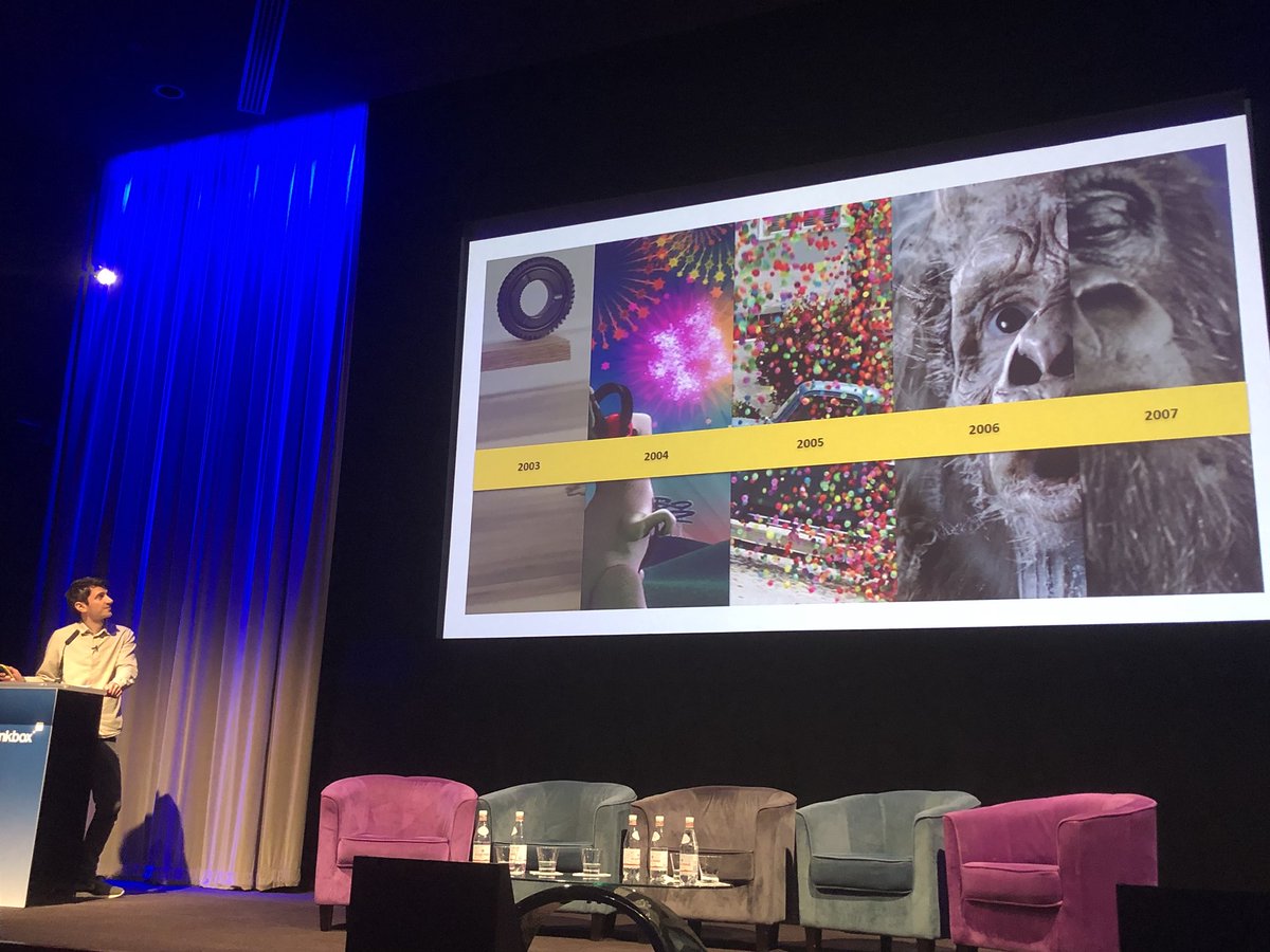 davenmiller's tweet photo. Great presentation and POV by @Creature_Stu today @Thinkboxtv #BigThink2018 - consumers see more 30”spots, so let’s celebrate them more as an industry https://t.co/FvWHNlvRiE