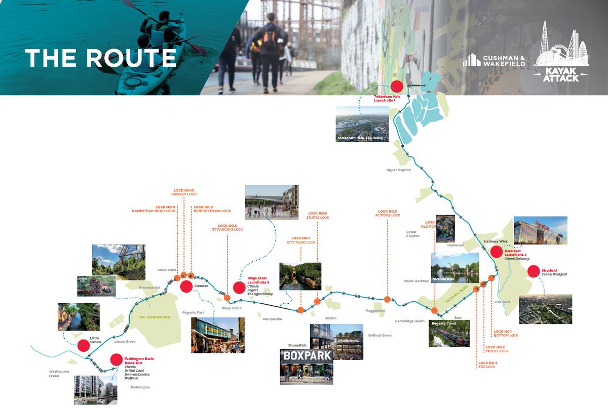 CushWakeLdn (@cushwakeldn) on Twitter photo Our grueling 13 mile charity kayak passes some of London's most loved destinations <a href="/LondonStadium/">London Stadium</a>, <a href="/VickyParkLondon/">Victoria Park</a>, <a href="/broadwaymkt/">The Broadway Market</a>, <a href="/camdenmarketorg/">Camden Market</a>, <a href="/zsllondonzoo/">London Zoo</a>, finishing at Pocket Park Paddington <a href="/merchantsqevent/">Merchant Square Paddington</a>. Inspired? donate here: cushwk.co/2xqNeEE #KayakAttack Our grueling 13 mile charity kayak passes some of London's most loved destinations <a href="/LondonStadium/">London Stadium</a>, <a href="/VickyParkLondon/">Victoria Park</a>, <a href="/broadwaymkt/">The Broadway Market</a>, <a href="/camdenmarketorg/">Camden Market</a>, <a href="/zsllondonzoo/">London Zoo</a>, finishing at Pocket Park Paddington <a href="/merchantsqevent/">Merchant Square Paddington</a>. Inspired? donate here: cushwk.co/2xqNeEE #KayakAttack